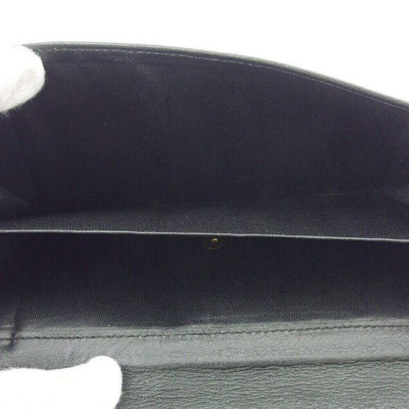 VIVIENNE WESTWOOD Long Wallet Orb PVC x Leather Authentic - Picture 8 of 10